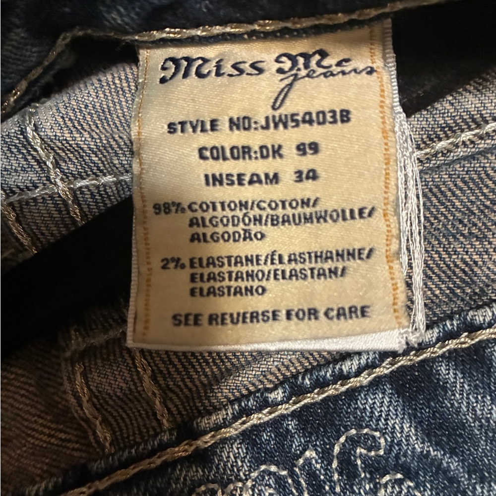 Miss Me size 31 Bootcut Jeans - Picture 4 of 7